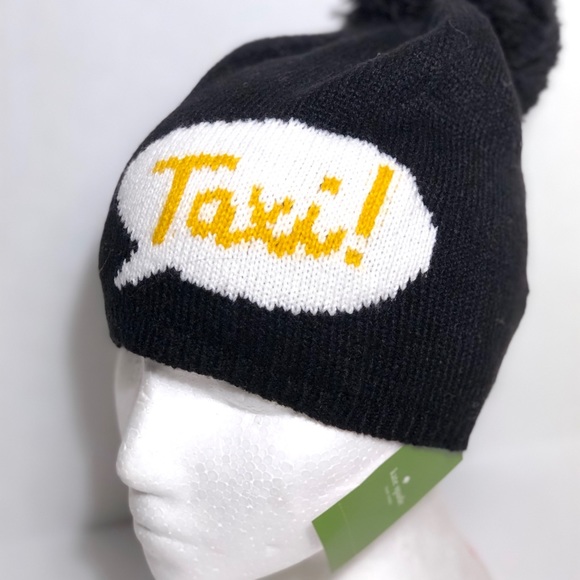 kate spade Accessories - Kate Spade “Taxi” beanie